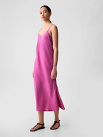Satin Midi Dress
