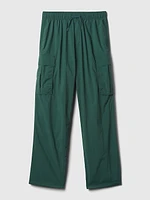 Nylon Cargo Pants