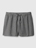 Crinkle Gauze PJ Shorts