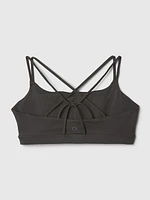 GapFit Power Medium Impact Strappy Sports Bra