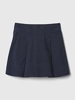 Kids Uniform Pleated Khaki Skort