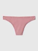 Organic Stretch Cotton Thong