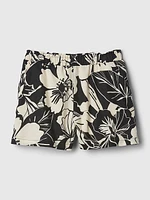 Kids Linen-Cotton Pull-On Shorts