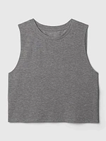 GapFit Breathe Cropped Muscle T-Shirt