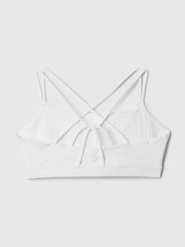 GapFit Power Medium Impact Strappy Sports Bra