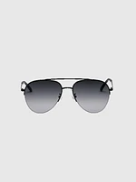 Eleventh Hour Oversized Aviator Sunglasses