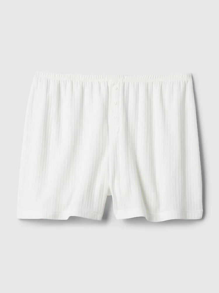 Pointelle PJ Shorts