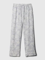 Linen-Blend PJ Pants