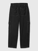 Mid Rise Cargo Pants