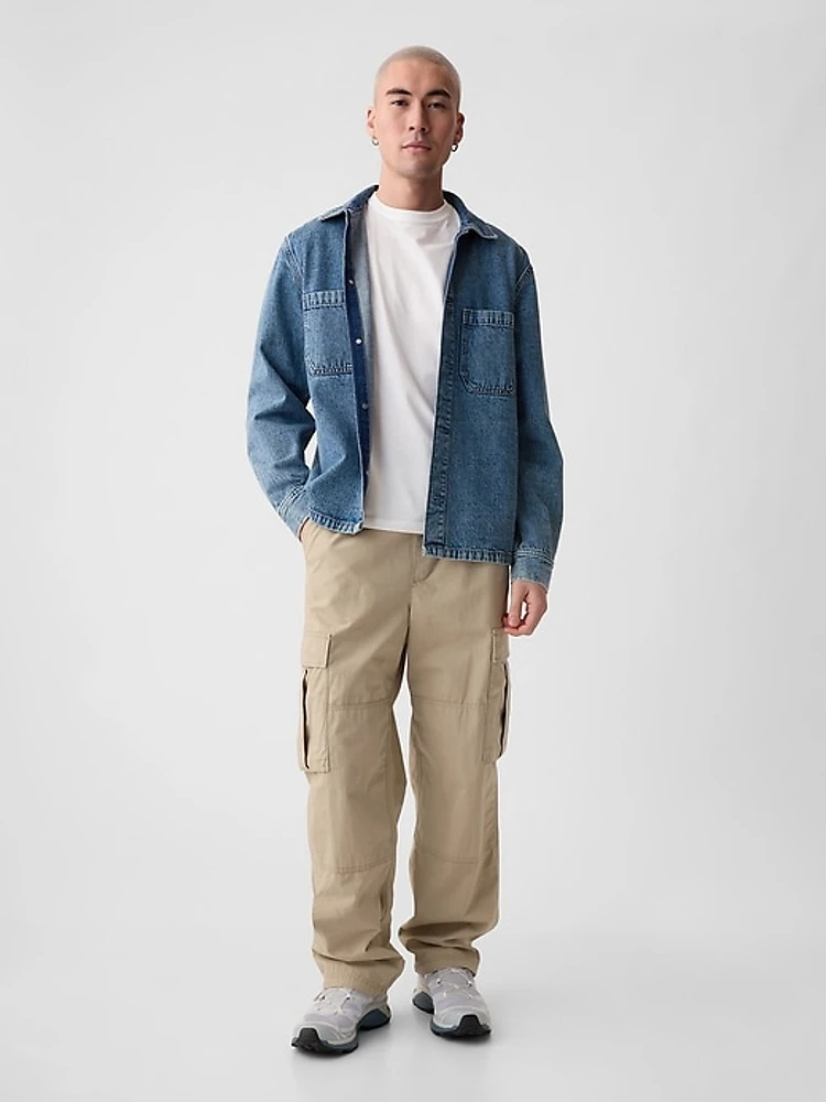 Ripstop Baggy Cargo Pants