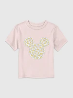 Toddler Mickey And Friends Flowers Graphic Tee