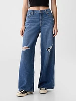 Mid Rise UltraSoft Baggy Jeans