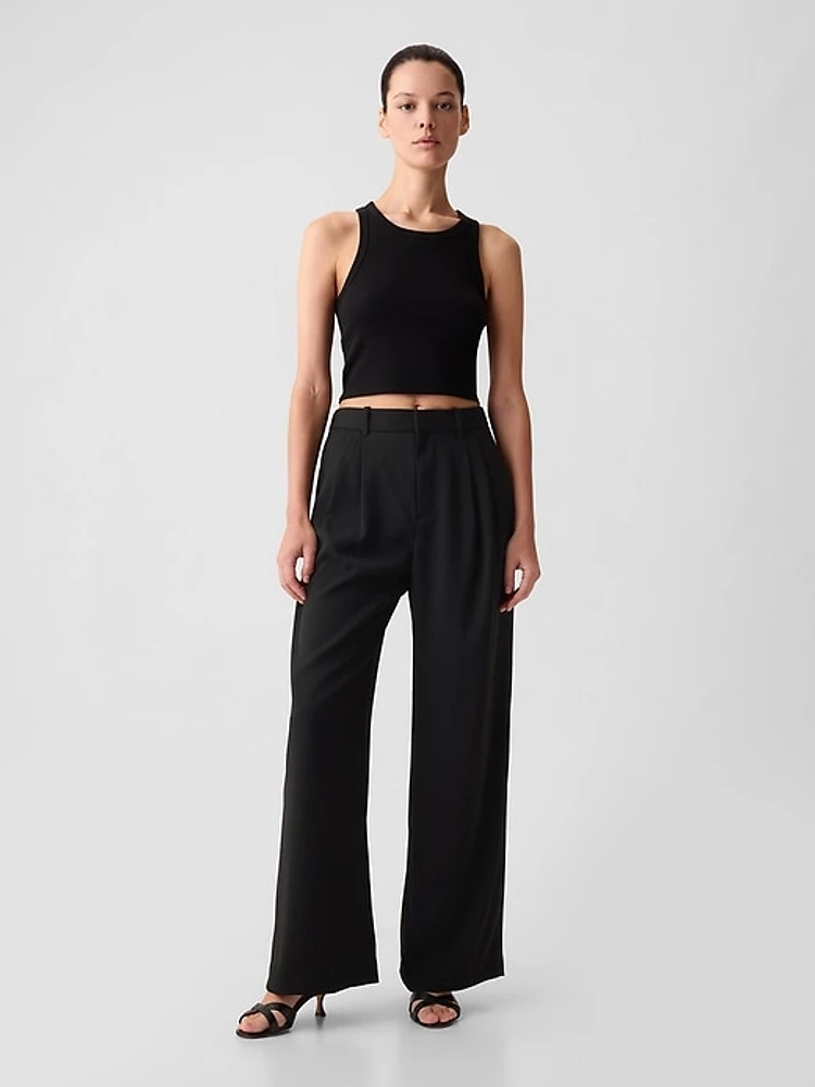 365 High Rise Pleated Trousers