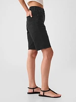 9" High Rise Bermuda Shorts