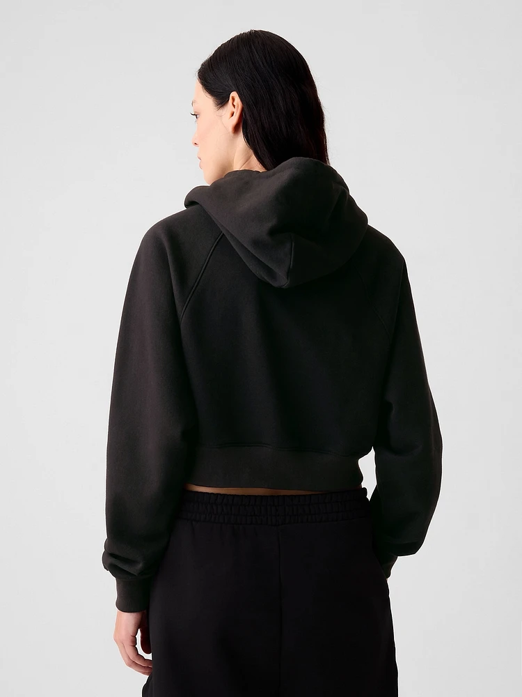 Vintage Soft Cropped Hoodie
