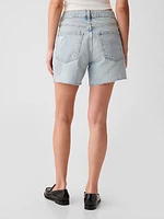 4" Low Rise Stride Denim Shorts