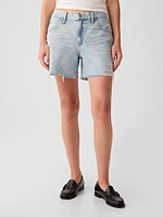 4" Low Rise Stride Denim Shorts