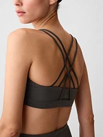 GapFit Power Medium Impact Strappy Sports Bra