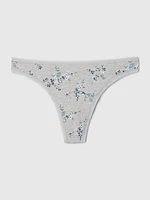 Organic Stretch Cotton Thong