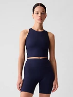 GapFit High Neck Cropped Brami