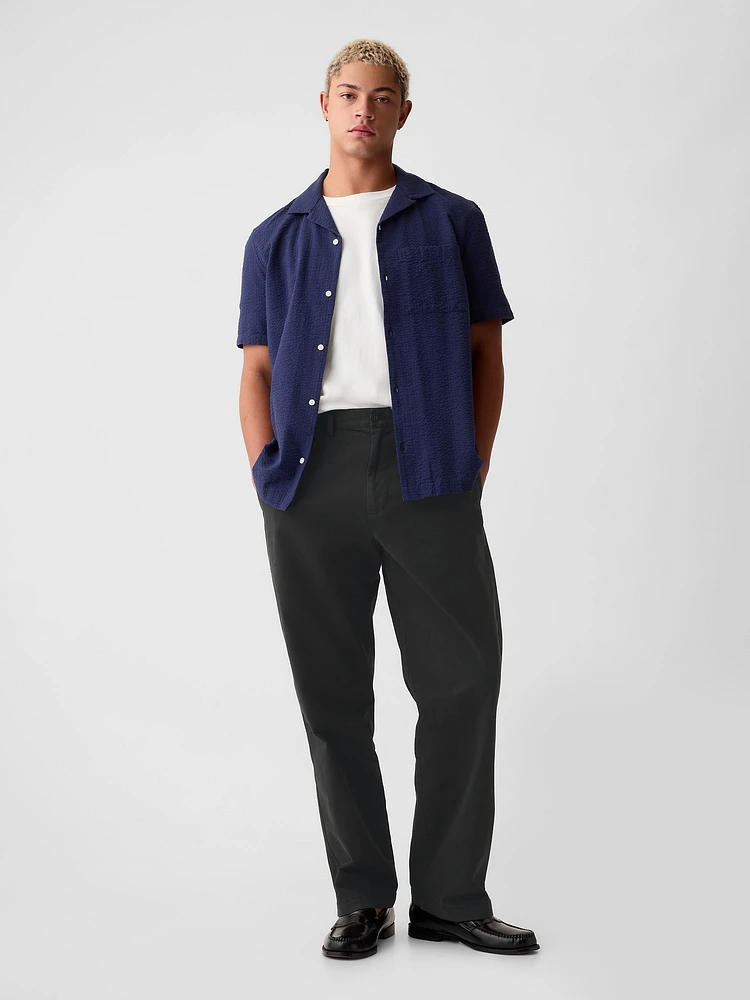 90s Loose Herringbone Khakis