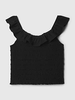 Kids Ruffle Smocked Tank Top