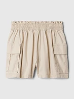 Kids Mid Rise Cargo Shorts