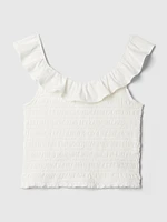 Kids Ruffle Smocked Tank Top