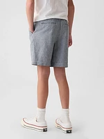 Kids Linen-Cotton Shorts