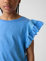 Kids Eyelet T-Shirt