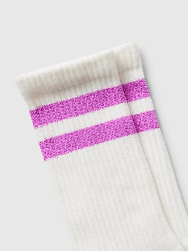 Athletic Crew Socks