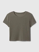 GapFit Breathe Cropped Shirt