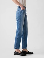 High Rise Cheeky Straight Jeans