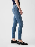 Mid Rise True Skinny Jeans