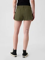 3" Low Rise Y2K Cargo Shorts