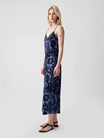 Satin Midi Dress