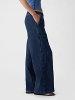 High Rise Utility Easy Jeans