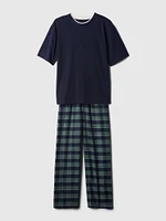 Kids Recycled Flannel PJ Set