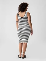 Rib Midi Tank Dress