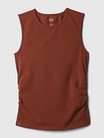 Compact Jersey Cropped Tank Top