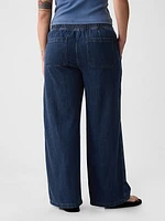 High Rise Utility Easy Jeans