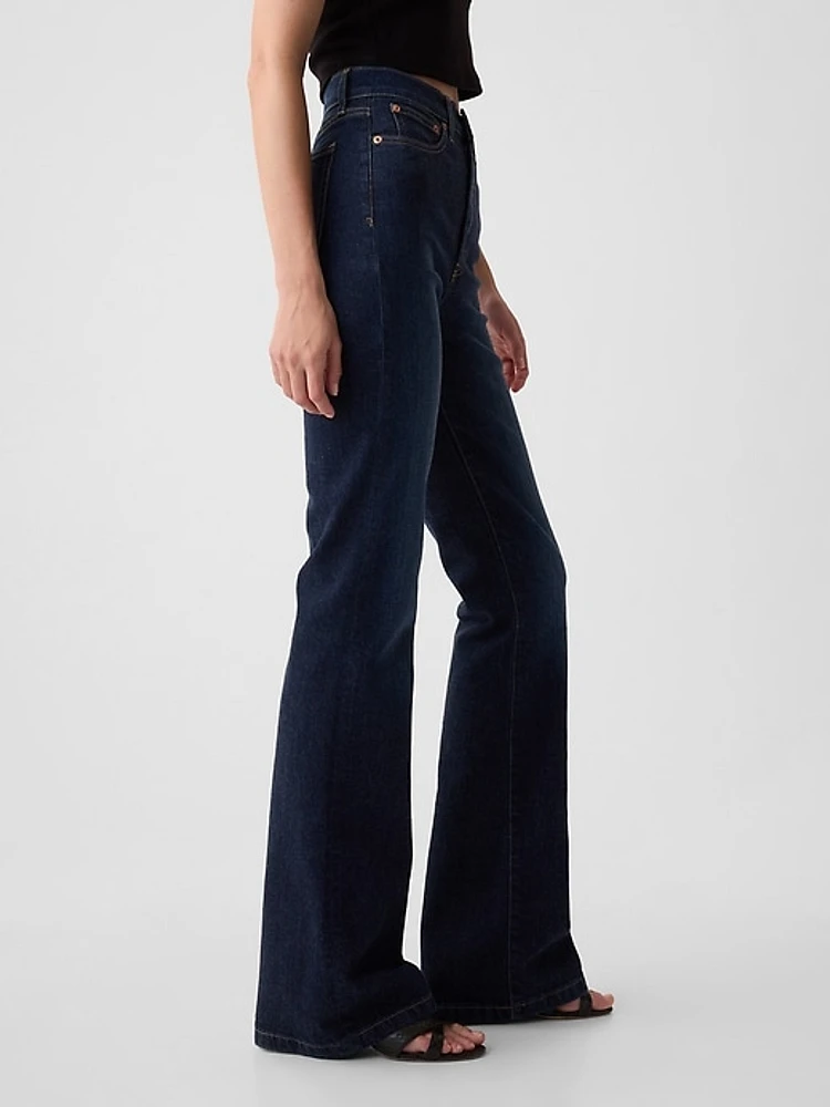 High Rise '70s Flare Jeans