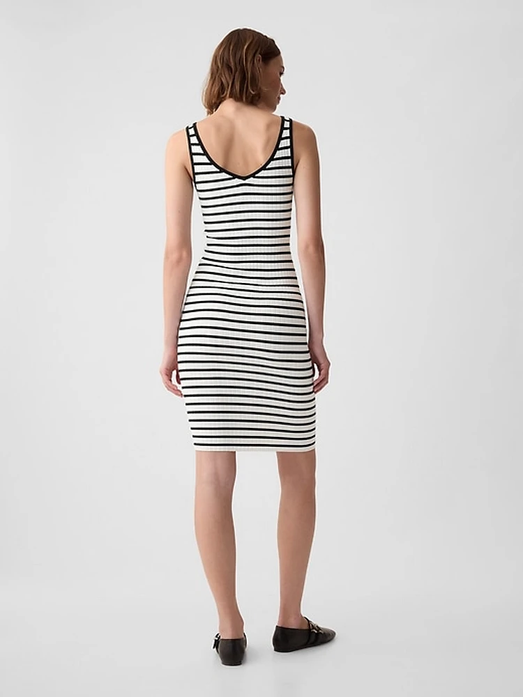 Rib Midi Tank Dress