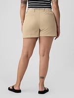 4" Downtown Khaki Shorts