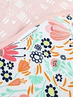 Honest Baby Clothing Organic Cotton Reversible Blanket