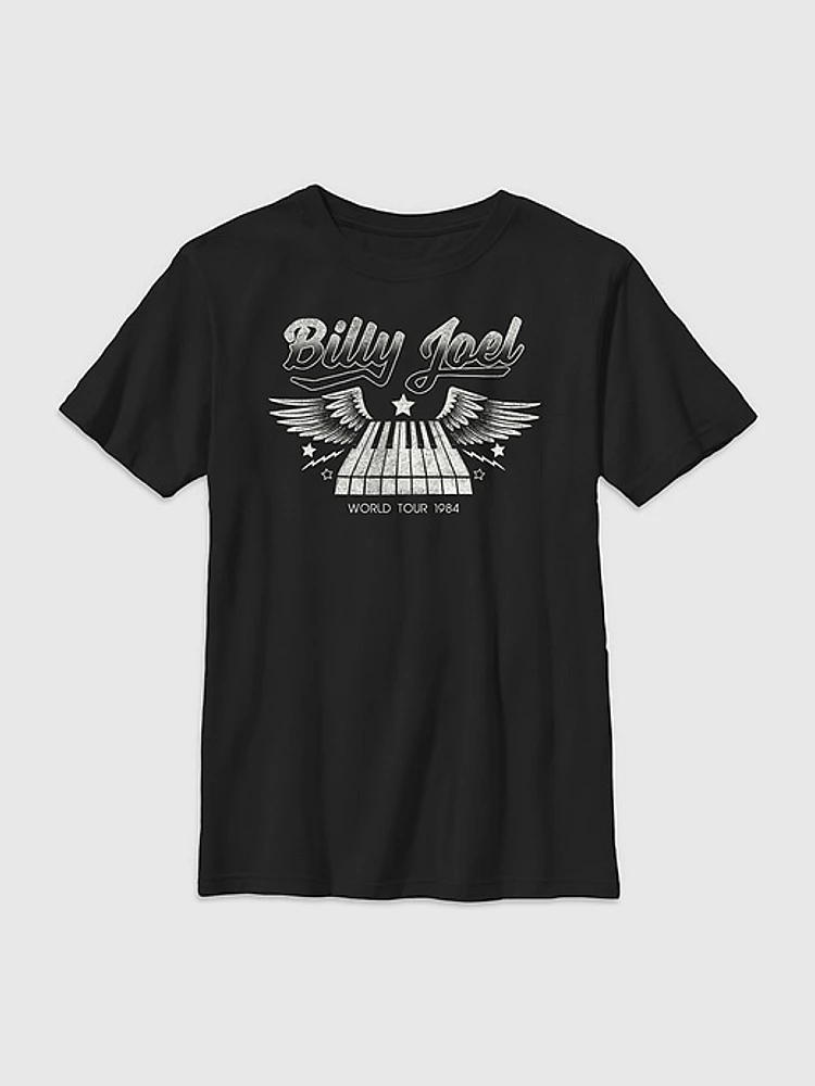 Kids Billy Joel World Tour Graphic Tee