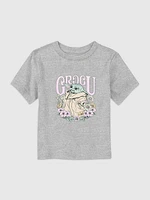 Toddler The Mandalorian Grogu Spring Graphic Tee