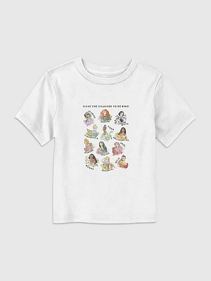 Toddler Disney Princess Courage To Be Kind Graphic Tee