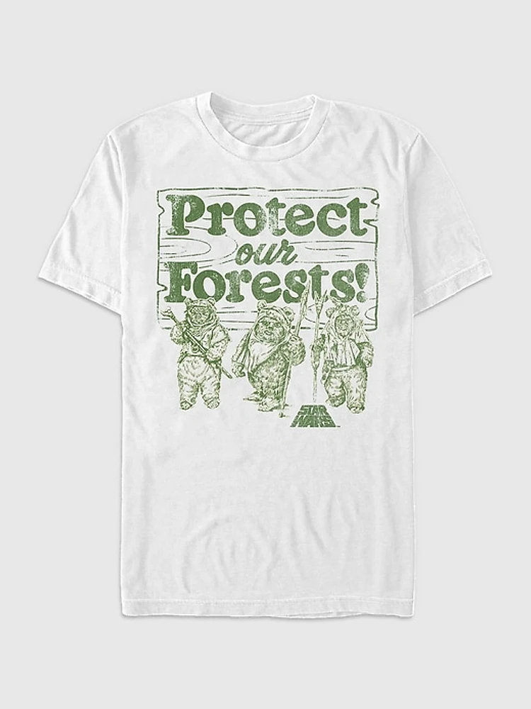 Star Wars Protect Our Forests Graphic Tee