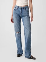 Mid Rise ’90s Loose Cargo Jeans